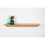 OAKcreators Zwevende wandplank facet nature geolied