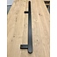 Hilberts Doorlopende houten trapleuning 150cm (zwart)