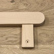 Doorlopende  trapleuning 150cm (beuken) Doorlopende  trapleuning 150cm (beuken)