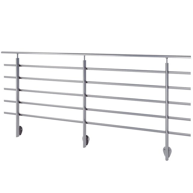 PURE TITANIUM balustradekit (geanodiseerd aluminium )