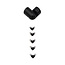 CLEAN Black Hoekverbinding RAL 9005