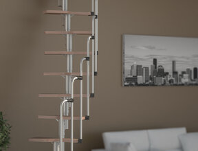 Houston vaste ruimtebesparende trap - 63 cm