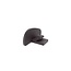 SOGEM Pure Black eindstuk trapleuning aluminium RAL 9005
