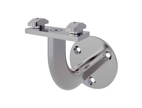 Pure Titanium draagbeugel trapleuning