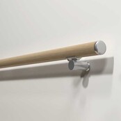 Trapleuning eikenhout 200 cm / 300 cm