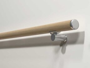 Trapleuning eiken 200 cm / 300 cm