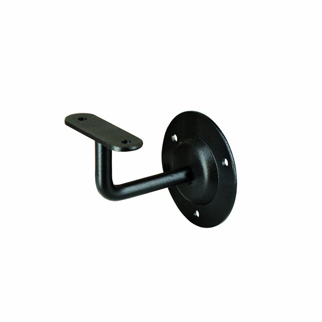 Leuningdrager houten handgreep. Zwart/Wit/Grijs (MC1, MC2, MC3)
