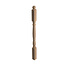 SOGEM Gedraaide balusterklassiek eikenhout 130 cm (PT1)