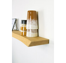 Boomstam wandplank nature geolied