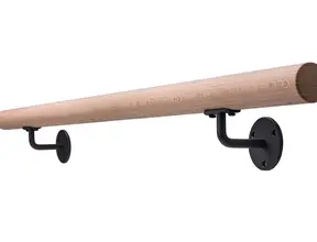 Houten trapleuning eik 300 cm