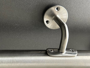 Draagbeugel trapleuning RVS