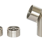 Verstelbare knie RVS Aisi304