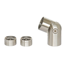 Verstelbare knie RVS Aisi304