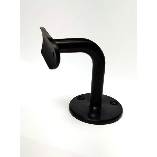 Draagbeugel trapleuning RVS - zwart