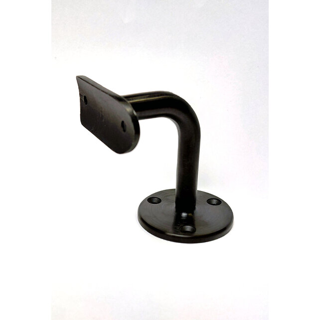 Draagbeugel trapleuning RVS - zwart