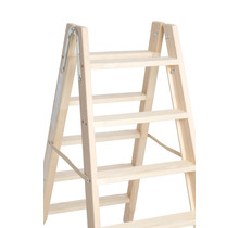 Escalier double en bois