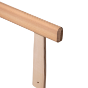 Main courante en bois de 150 cm pour échelle de grenier