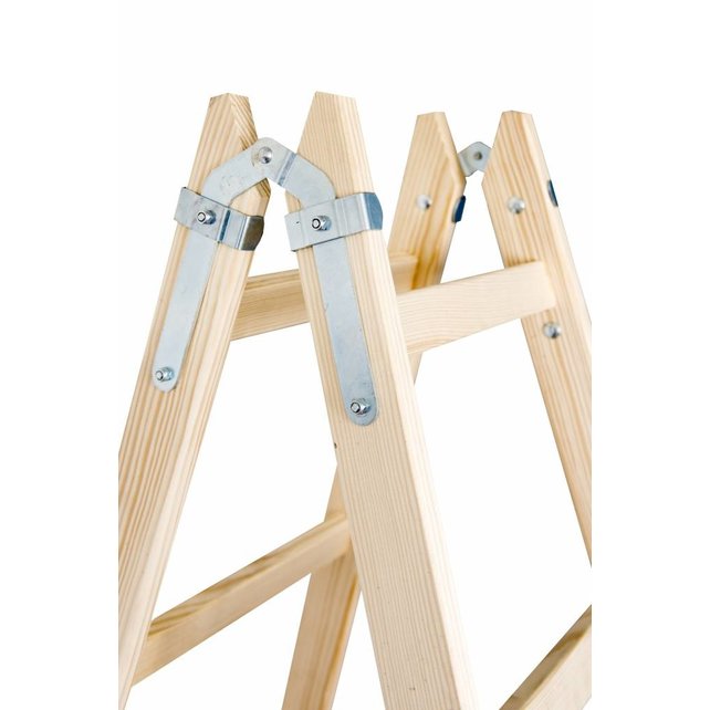 Échelle de peintre en bois modèle compact