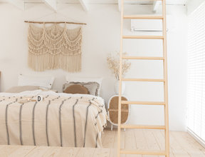 Escalier pour lit mezzanine en pin (échelle de meubles)