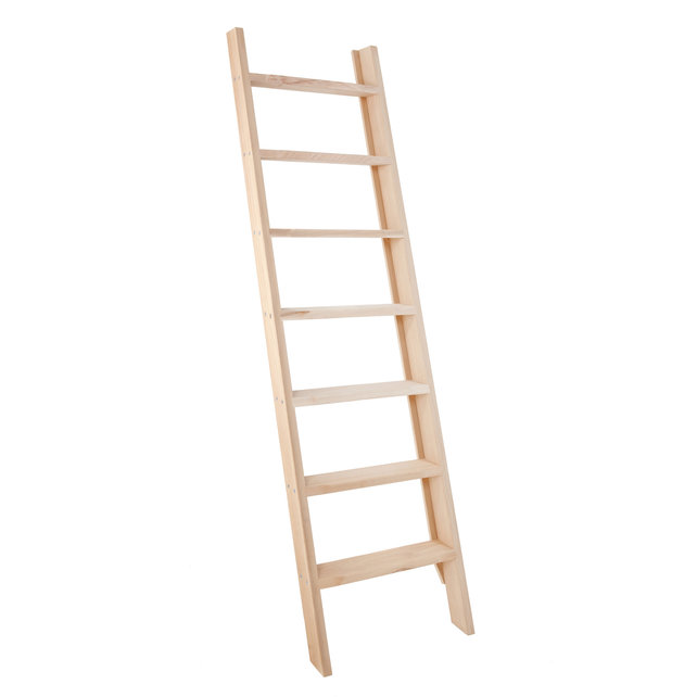 Escalier intérieur en hêtre (escalier de menuisier)