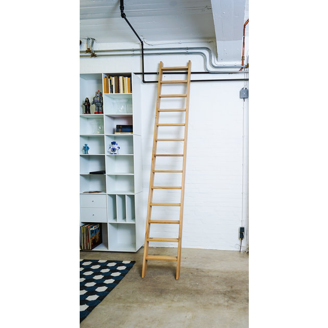 Escalier de meunier en chêne naturel