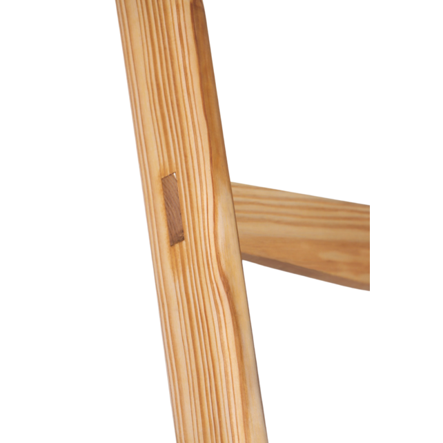 Échelle simple en bois de pin