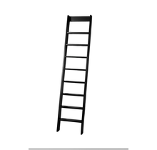 Escalier à faible encombrement en hêtre noir