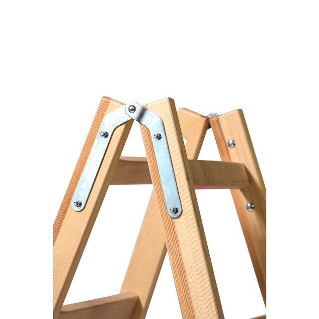 Double marche ergonomique avec 2 échelons supérieurs transversaux