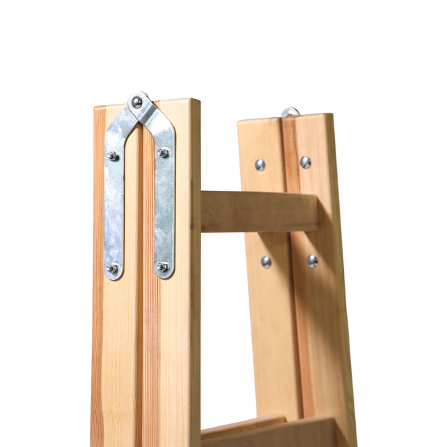 Double marche ergonomique avec 2 échelons supérieurs transversaux