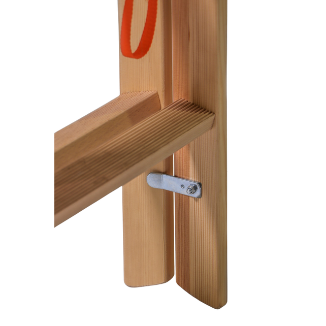 Double marche ergonomique avec 2 échelons supérieurs transversaux