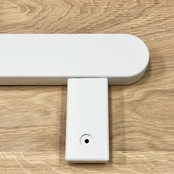 Rampe blanche continue en bois - 150cm