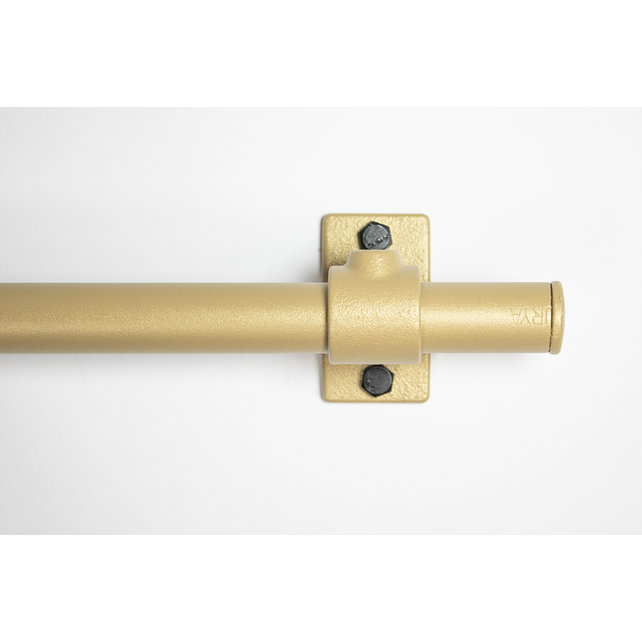 Barre de fixation dorée