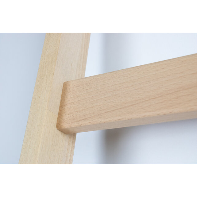 Échelle simple en bois de hêtre