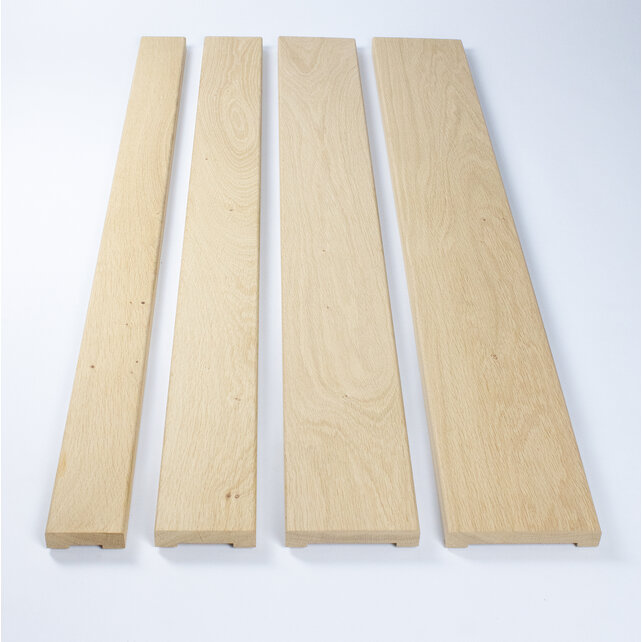 Barre de seuil en chêne 100 cm