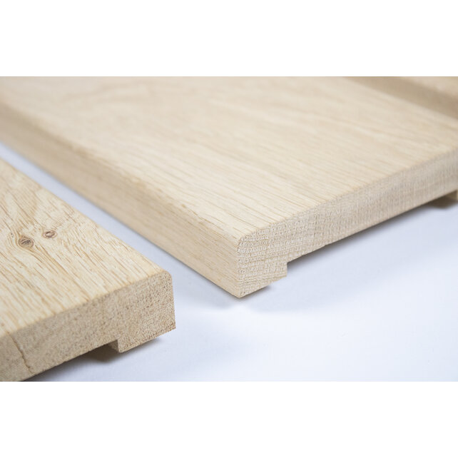 Barre de seuil en chêne 100 cm