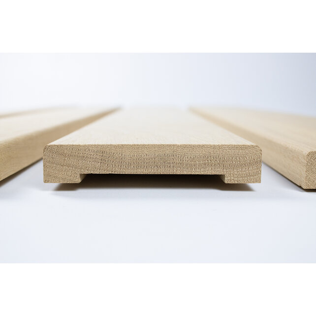 Barre de seuil en chêne 100 cm