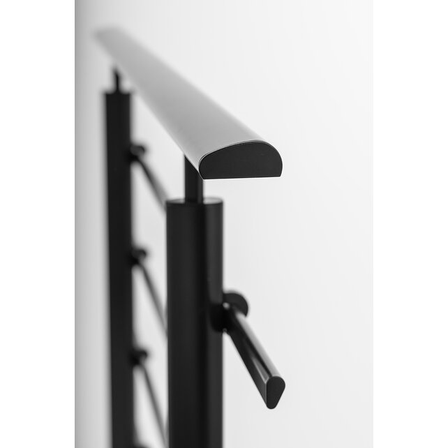 Ensemble de balustrades en aluminium noir pur RAL9005