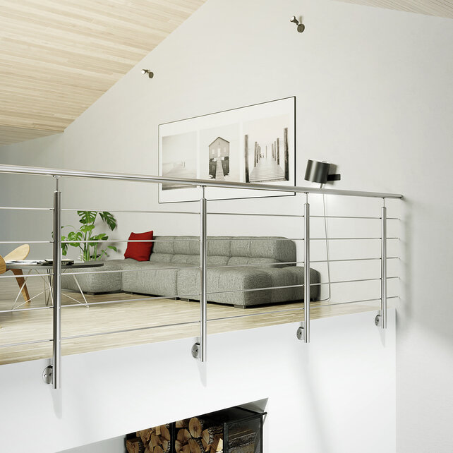 Ensemble de balustrades Harmony Acier inoxydable A304