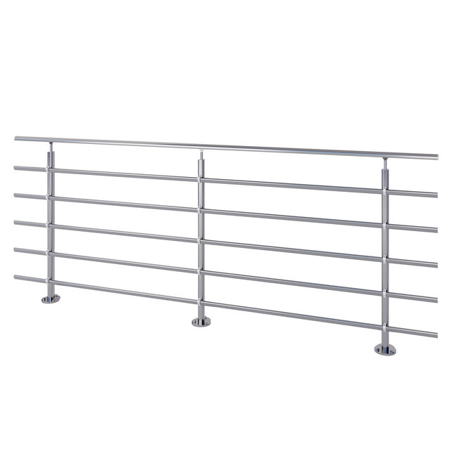 Kit balustrade PURE TITANIUM (aluminium anodisé)
