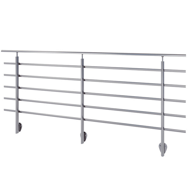 Kit balustrade PURE TITANIUM (aluminium anodisé)