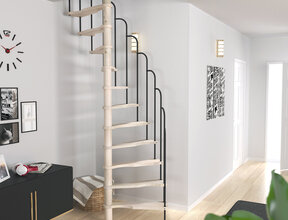 Escalier en colimaçon fixe Saturne 60x120 cm/70x140 cm