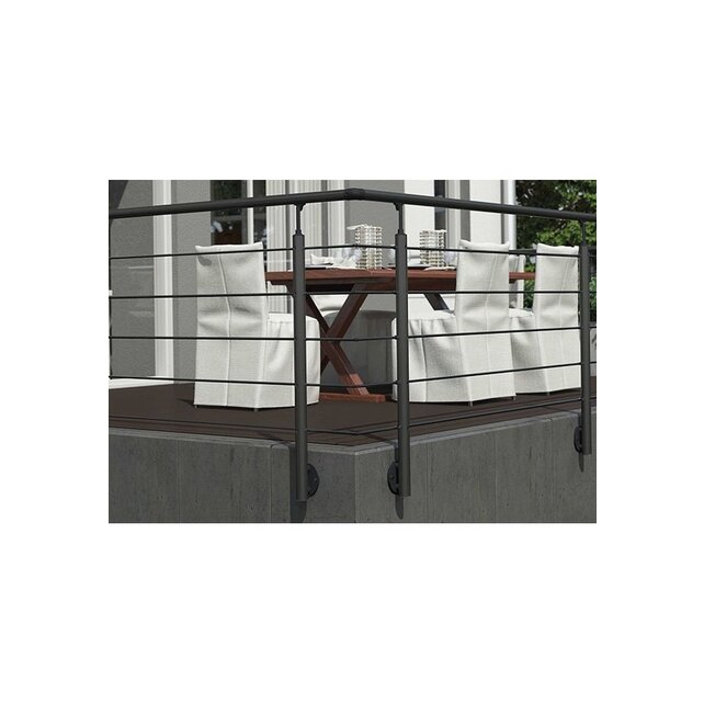 CLEAN Noir Joint d'angle RAL 9005