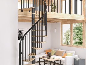 Escalier en colimaçon fixe à faible encombrement Kappa