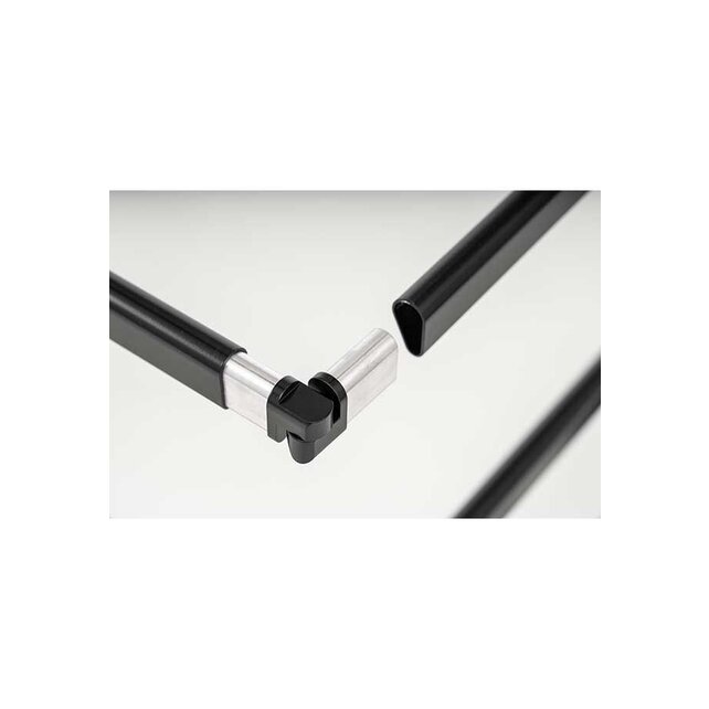 Joint d'angle noir pur
