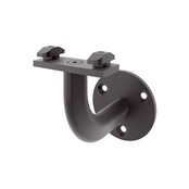 Main courante en aluminium noir pur RAL 9005