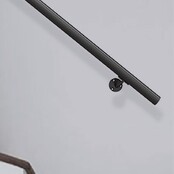 Kit Clean Black rampe d'escalier en aluminium noir (set complet)