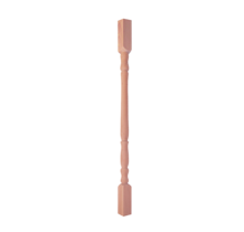 Barre tournée classique en hêtre 92cm (BT2)