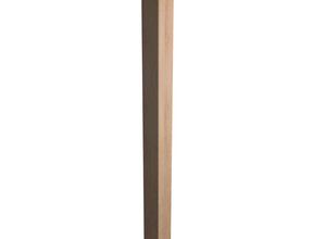 Balustre fraisé en chêne 120 cm (PM1)