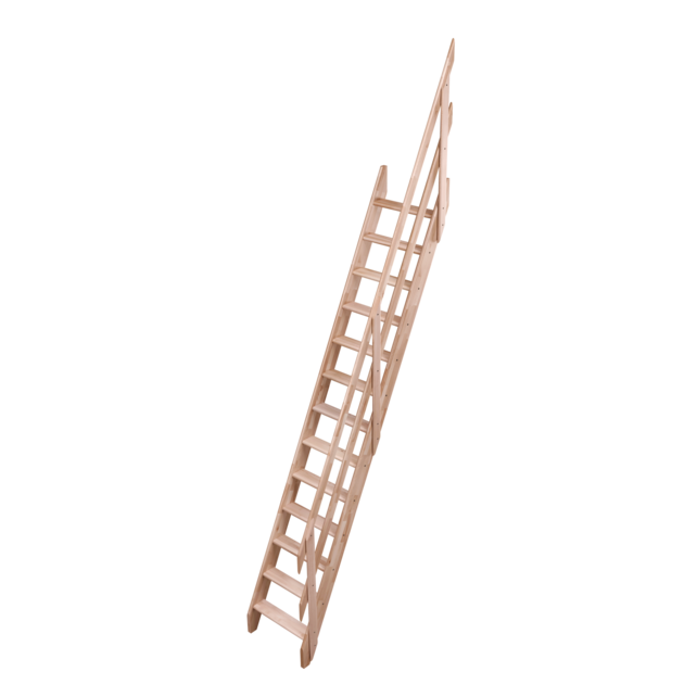 Cottage Premium Hêtre à faible encombrement 50 cm - 275 cm de hauteur Kit de construction