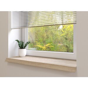 Appui de fenêtre Bouleau massif Bois dur avec surplomb, 20